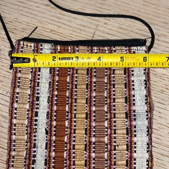 Vintage Boho Woven Purse Handbag 1990’s - Picture 6 of 8